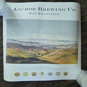 ANCHOR BREWING CO. (America's Oldest Craft Brewery, 1896) Poster PANORAMA